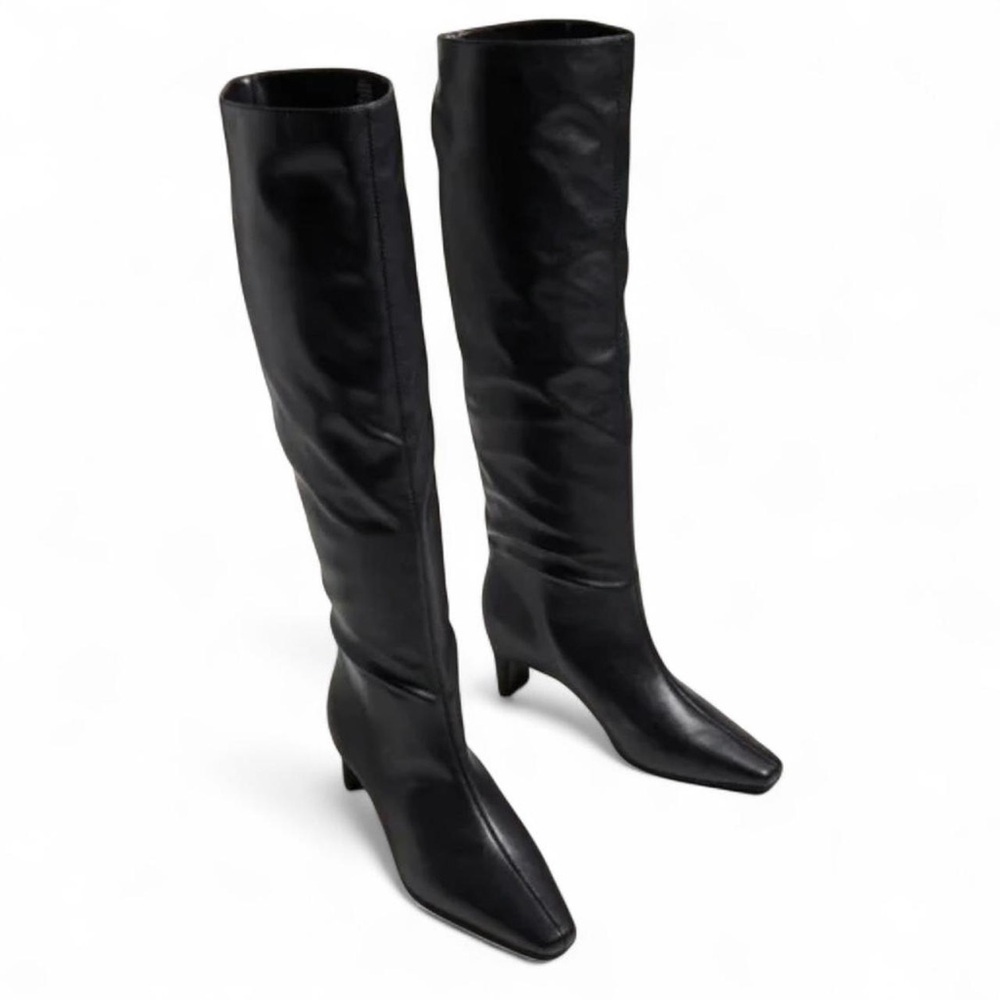 Banana Republic Black Knee Boots